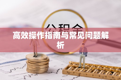 政策高效操作指南与常见问题解析