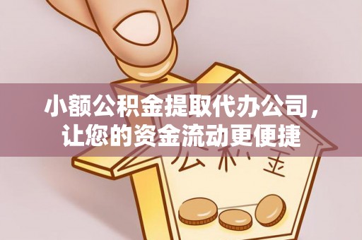 政策小额公积金提取代办公司，让您的资金流动更便捷