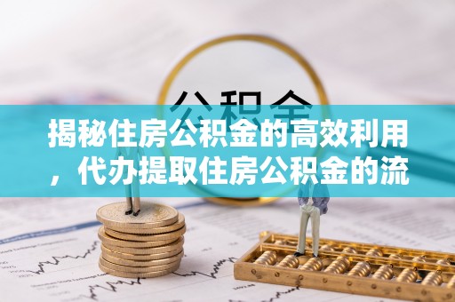 政策揭秘住房公积金的高效利用，代办提取住房公积金的流程与技巧