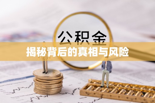政策揭秘背后的真相与风险