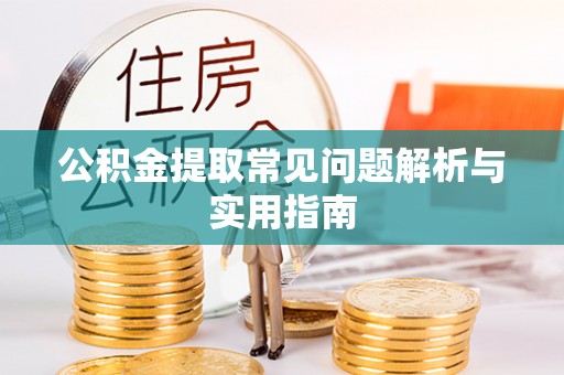 政策公积金提取常见问题解析与实用指南