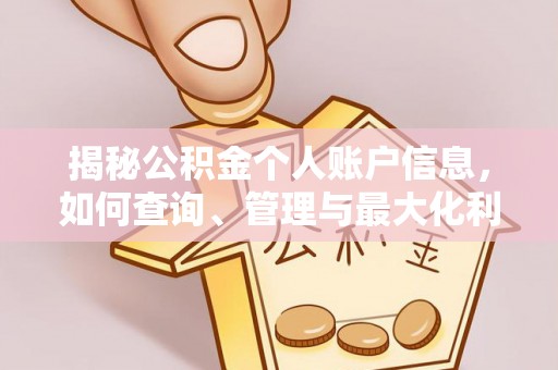 政策揭秘公积金个人账户信息，如何查询、管理与最大化利用