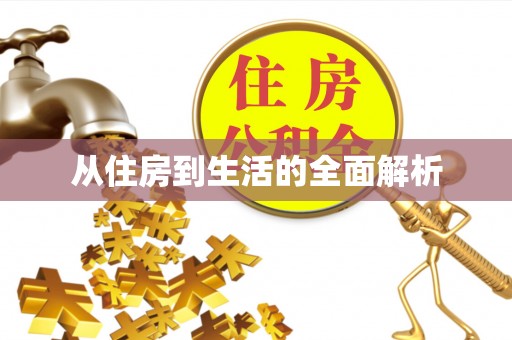 政策从住房到生活的全面解析