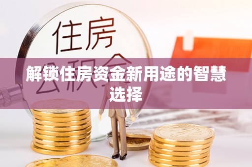 政策解锁住房资金新用途的智慧选择