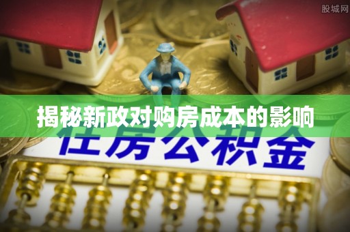 政策揭秘新政对购房成本的影响