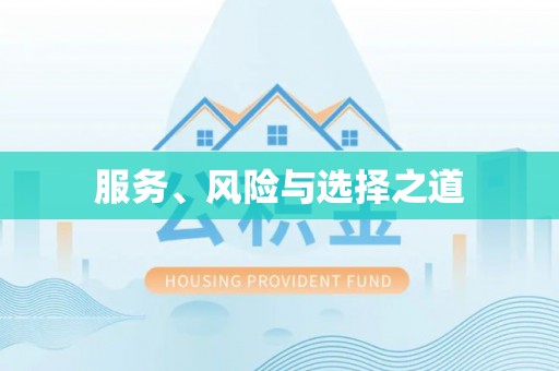 政策服务、风险与选择之道