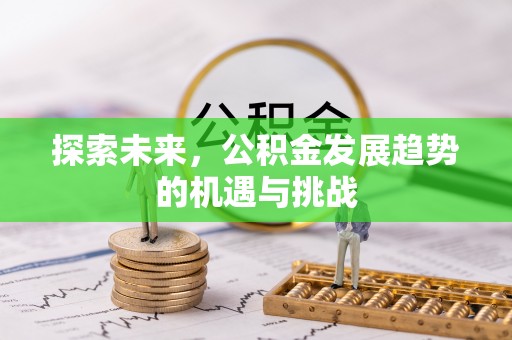 政策探索未来，公积金发展趋势的机遇与挑战