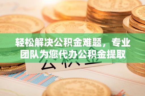 政策轻松解决公积金难题，专业团队为您代办公积金提取
